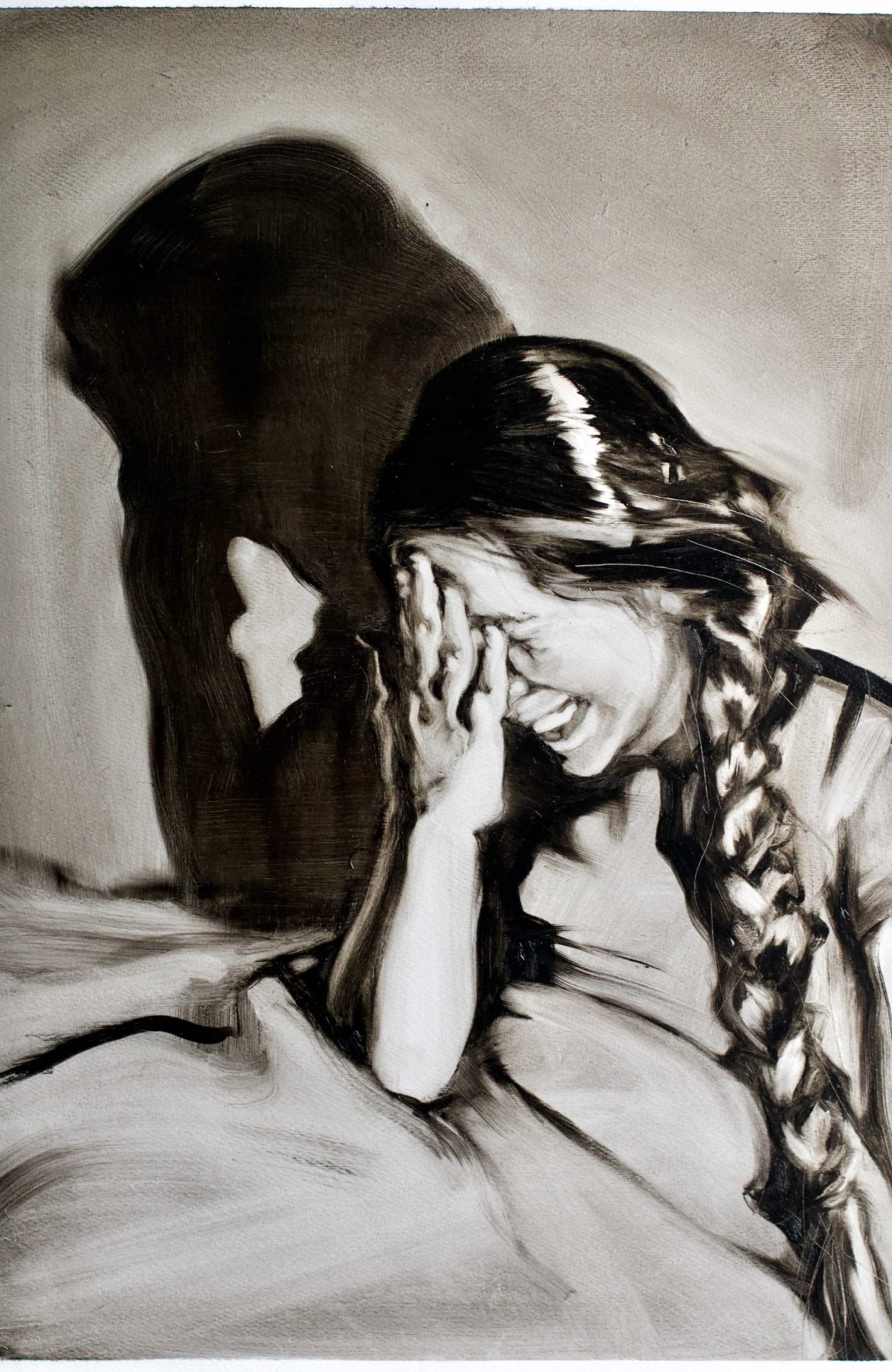 Laughter_Oil_on_paper_2022