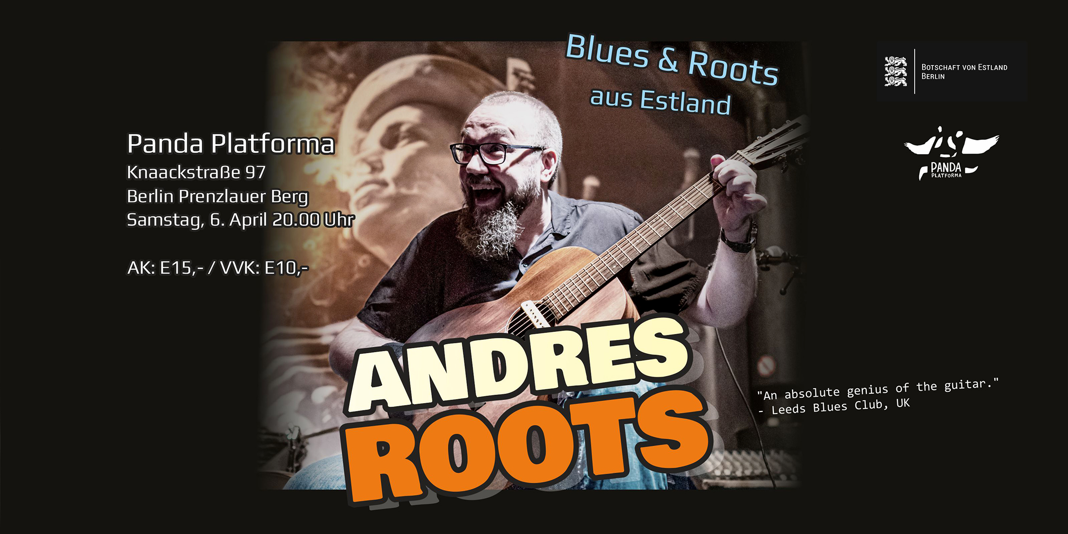 Andres Roots - 06/04, 20:00